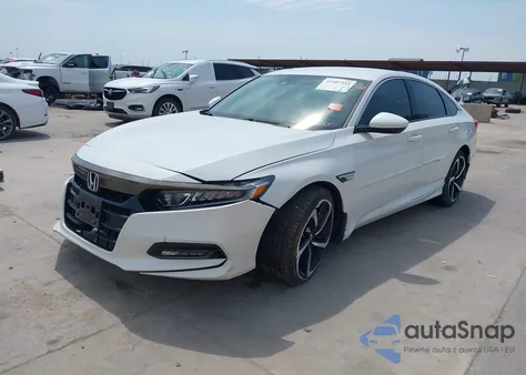 2020 Honda Accord Sport из США, поврежденный, VIN 1HGCV1F38LA014332